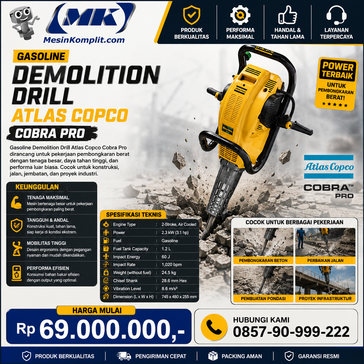 Jack Hammer Atlas Co...